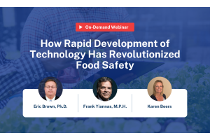 How Rapid Development of Technology Has Revolutionized Food Safety