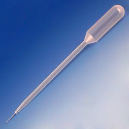 Fine Tip Transfer Pipet, 5.8mL, Fine Tip, 147mm, Bulb Draw - 3.4mL