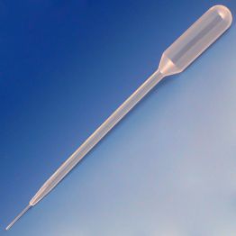 Fine Tip Transfer Pipet, 5.8mL, Fine Tip, 157mm, Bulb Draw - 3.4mL