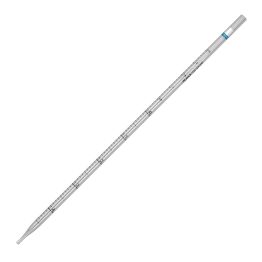 UniPlast™ Pipet, Serological, Sterile, Standard Tip, Polystyrene, Blue Striped, 5ml