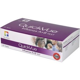 QuickVue® Influenza A+B, Rapid, 10 minute test