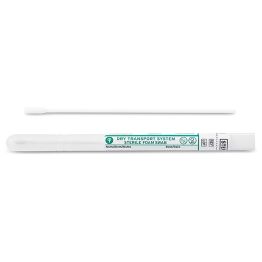 Swab, Foam Tip, Standard Plastic Shaft, Regular Tip, Sterile, 6 inch Length