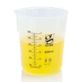 Diamond® Essentials™ Beaker, Polypropylene, Griffin Style Low Form, 600mL