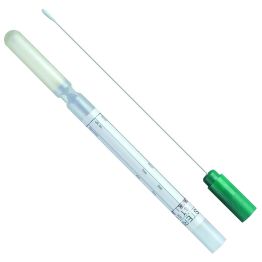 TransPorter® Transport Swab, Liquid Stuart, Single Swab, Soft Aluminum Wire Shaft, Rayon Mini-Tip, Green Cap