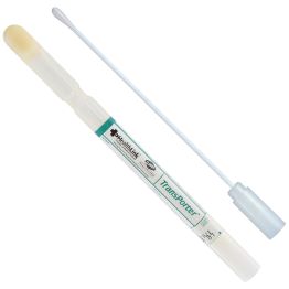 TransPorter® Transport Swab, Liquid Amies, Single Swab, Plastic Shaft, Regular Rayon Tip, White Cap