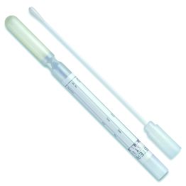 TransPorter® Transport Swab, Liquid Amies, Single Swab, Plastic Shaft, Regular Dacron Tip, White Cap