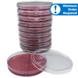 Violet Red Bile Agar (VRBA) with MUG (Methylumbelliferyl Glucuronide)/Violet Red Bile Agar (VRBA) with MUG, Biplate