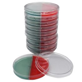 Blood Agar 5%/CLED with Bile Salts, Biplate