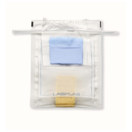 Sani-Sponge® Cellulose, Premoistened with Letheen Broth, Twirl'em® Sample Bag, 7.5 x 11.5in