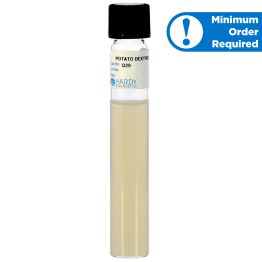 Potato Dextrose Agar, USP, 20x125mm Tube, 18ml Deep