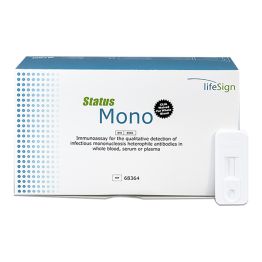 Status™ Mono (Rapid Heterophile Antibody Test for Infectious Mononucleosis), Lateral Flow Test, CLIA Waived