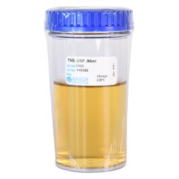 Tryptic Soy Broth (TSB), USP, 90ml, Wide Mouth Polycarbonate Jar