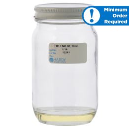 Tween® 80, 10ml, Wide Mouth Glass Jar