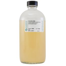 R2A Agar, 400ml, Boston Round, Glass Bottle