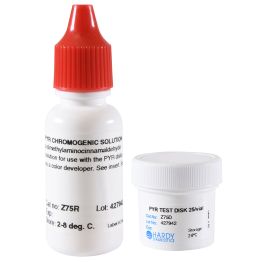 PYR Test Kit (Pyrolidonyl Aminopeptidase), 5mls of Chromogenic Developer with Paper Disks