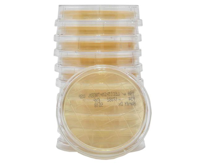 TSA with Lecithin and Tween 80 Contact Plate with Lok-Tight