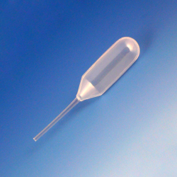 Fine Tip Transfer Pipet, 1.3mL, Fine Tip, 51mm, Bulb Draw - 1mL