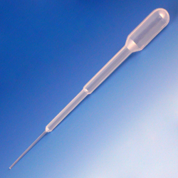 Fine Tip Transfer Pipet, 1.5mL, Fine Tip, 104mm, Bulb Draw - 1mL