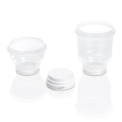 Microsart® @Filter 100, Sterile, 0.45µm, High Flow, White with Black Gridlines, Bulk