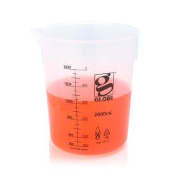 Diamond® Essentials™ Beaker, Polypropylene, Griffin Style Low Form, 2000mL