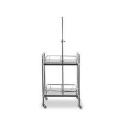 TRIO.BAS™ MULTI HOLDER CART MAXI, Stainless Steel Cart on Wheels