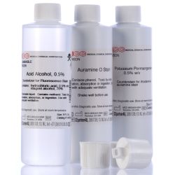 Acid Fast Stain Kit, Ziehl-Neelsen, for AFB Stain for Mycobacteria, 8oz