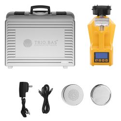 TRIO.BAS™ MONO FILTER Kit, 100 Liters per minute, Contact Plate, HEPA filter, with charging cable