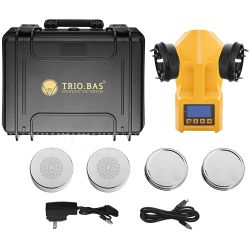 TRIO.BAS™ DUO CABLE Kit, 100 Liters per minute, Contact Plate, with charging cable