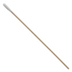 Swab, Cotton, Sterile, Wood Shaft 6 inch Length