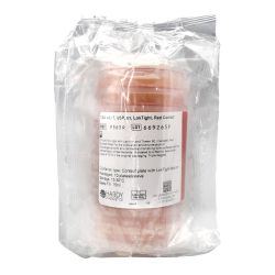 LokTight™ Tryptic Soy Agar (TSA), w/Lecithin and Tween® 80, Contact Plate, Red Tinted Plate, USP, Irradiated, Triple Bagged