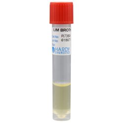 LIM Broth, for Group B Strep, Plastic Tube with Red Cap, 2ml