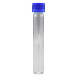 Polycarbonate Tube, Blue Screw Cap, Autoclavable, 20x125mm