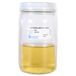 Letheen Broth, Wide Mouth Glass Jar, 90ml