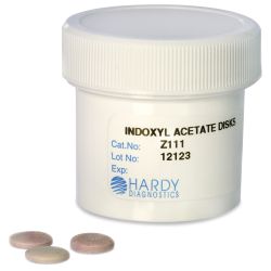 Indoxyl Acetate Disks, Rapid Test for Campylobacter