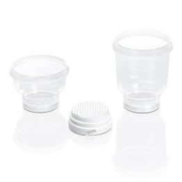 Microsart® @Filter 100, Sterile, 0.2µm, White with Black Gridlines, With Lid