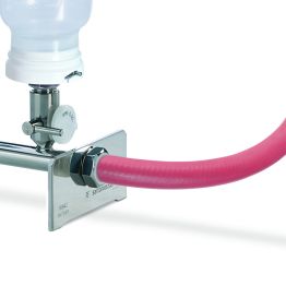 Vacuum Hose with Quick Connection, Silicone, 1m