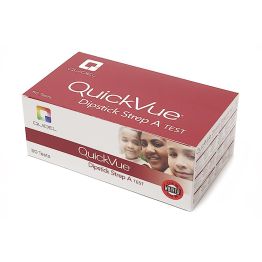 QuickVue® Dipstick Strep A test, aid in the diagnosis of Group A Streptococcal infection