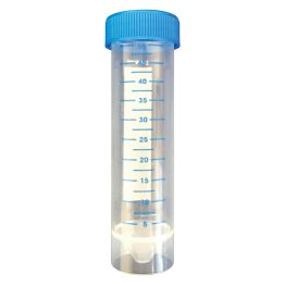 Centrifuge Tube, with Screw Cap, Skirted, Sterile, Polypropylene, Conical Bottom, Graduations, 50ml