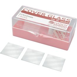 Cover Glass, 22x22mm, 1oz box