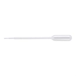 Pipet, Disposable, Graduated 1ml Large Bulb, Non-Sterile, 15.5cm Length, 3.4ml Bulb Draw