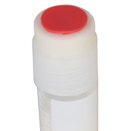 Cap Inserts for Cryogenic Vials, Red Cap Insert for CryoSavers™