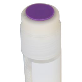 Cap Inserts for Cryogenic Vials, Violet Cap Insert for CryoSavers™
