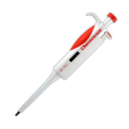 Diamond® PRO™ Pipette, Adjustable Volume, Red (Tip Group A), 0.5 - 10uL