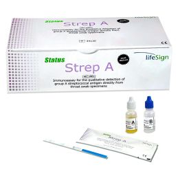 Status™ Strep A Strip, CLIA Waived, Rapid Test for Group A Strep from Throat Swab