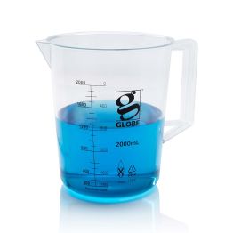 Diamond® Essentials™ PMP Griffin Style Beaker with Handle, Low Form, 2000ml