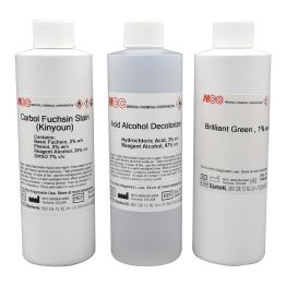 Acid Fast Stain Kit with Brilliant Green Counterstain