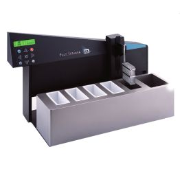 Poly Stainer, Staining Instrument which Produces a Standardized, Clear Stained Film