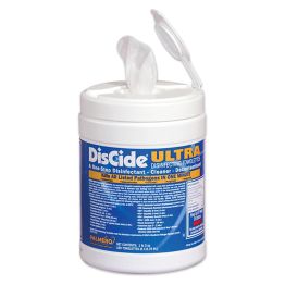 DisCide Ultra, Disinfecting Wipes, 6"X 6.75", 160 Wipes Bottle, by Palmero Health Care