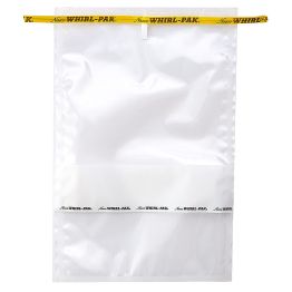 Whirl-Pak™ Sterile, Write on, 55oz. (1,626ml) 19cmx30cm, by Nasco