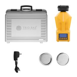 TRIO.BAS™ MINI Kit, 100 Liters per minute, Petri Plate, with charging cable